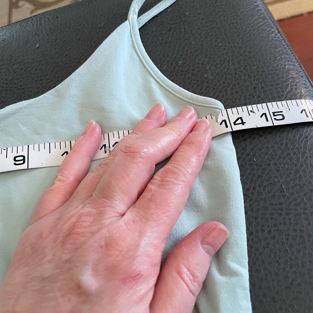 Express Bleus Attention camisole camis set of 3 purple mint green tan size small - Picture 13 of 15